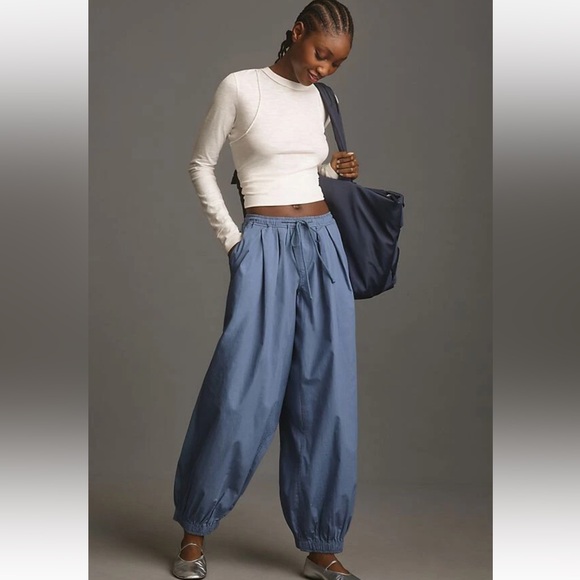 Anthropologie The Mossa Parachute Pants  Size Medium - Picture 1 of 15
